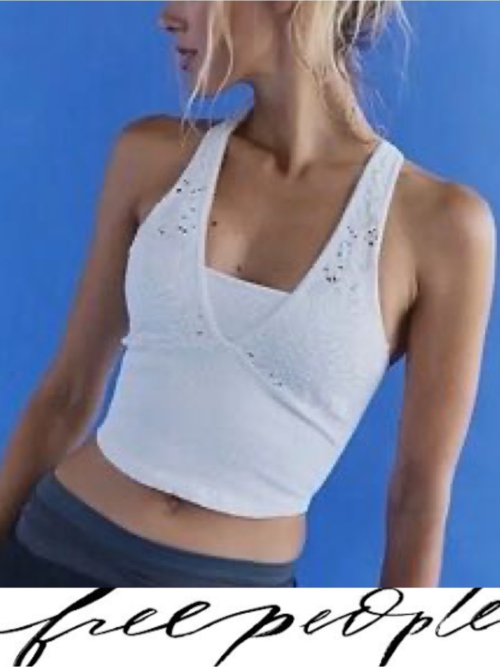 Free People Far Out Cami❤️NWOT size M/L